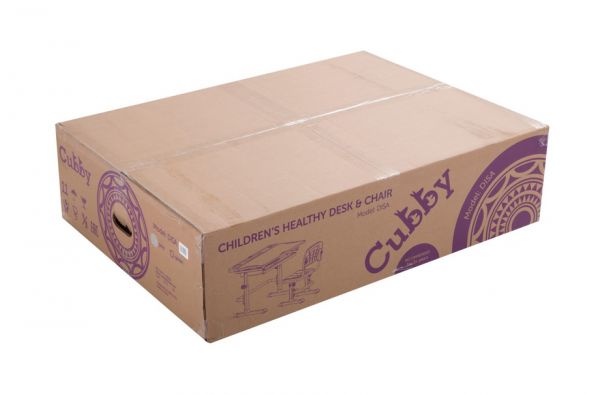 Комплект растущая парта и стул Cubby Disa Grey