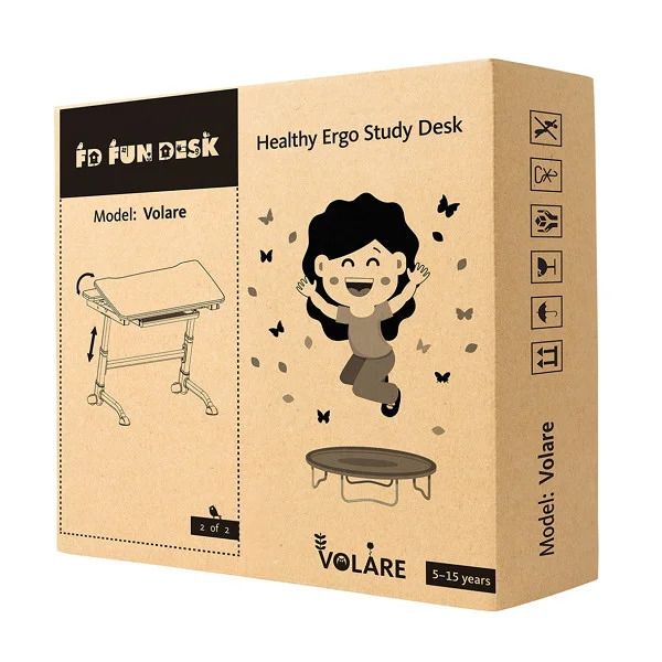 Парта для школьника FunDesk Volare Grey