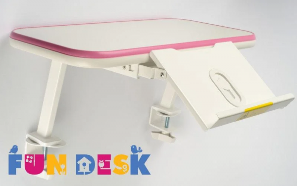 Полка с подставкой для книг FunDesk SS16 Pink