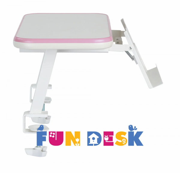 Полка с подставкой для книг FunDesk SS16 Pink