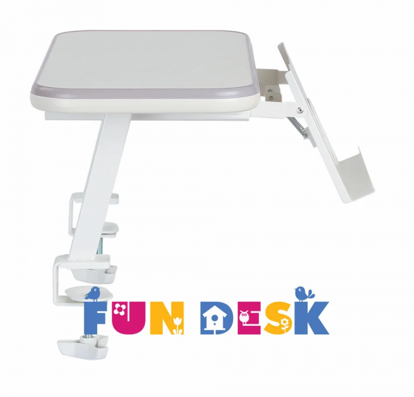 Полка с подставкой для книг FunDesk SS16 Grey