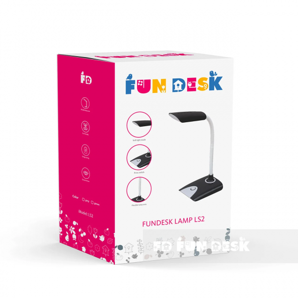 Настольная лампа FunDesk LS2 Grey