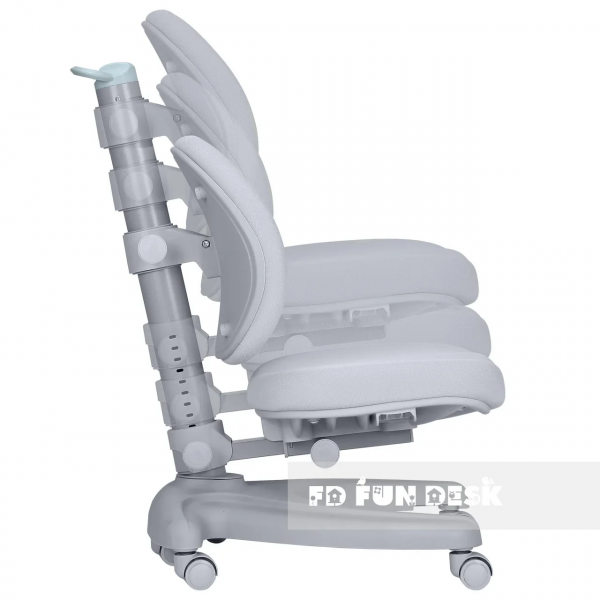 Парта Cubby Grato Grey и кресло FunDesk Cielo Grey
