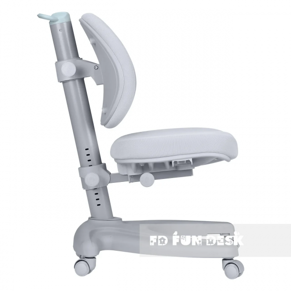 Парта Cubby Grato Grey и кресло FunDesk Cielo Grey