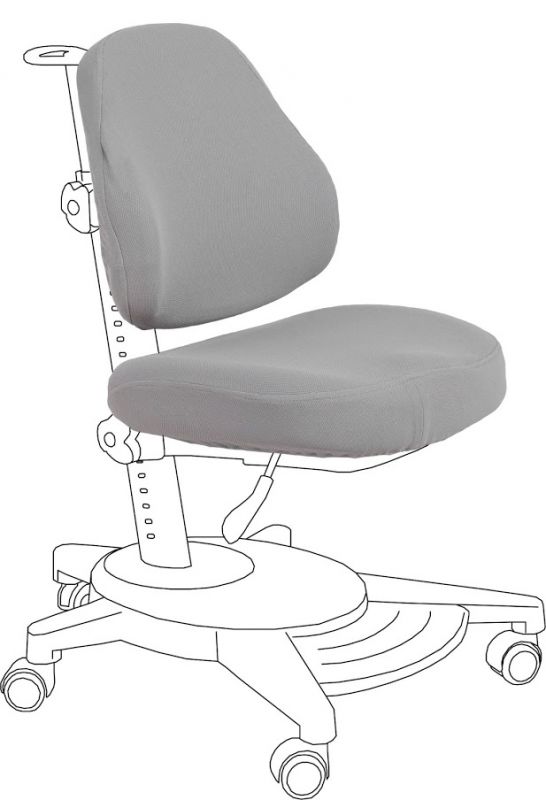 Чехол для кресла FunDesk Agosto Chair Cover Grey