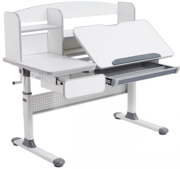 Комплект Cubby парта Rimu Grey с креслом Paeonia Grey