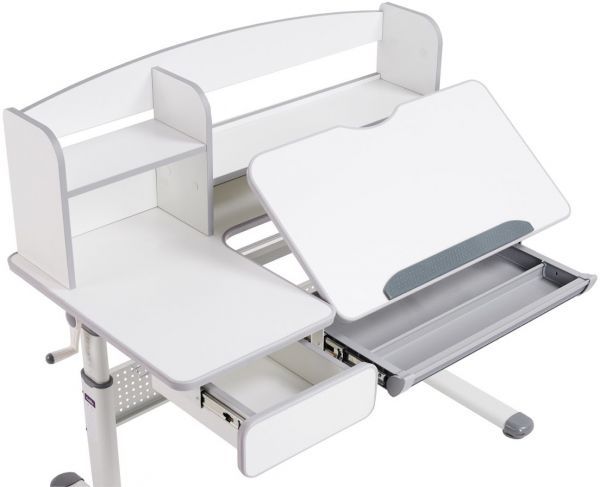 Парта Cubby Rimu Grey и кресло Cubby Brassica Grey