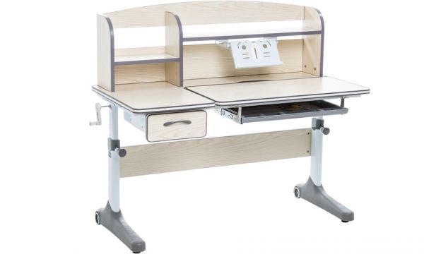Парта растущая Cubby Ammi Grey для школьников