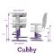 Парта и стул трансформеры Cubby Lupin VG