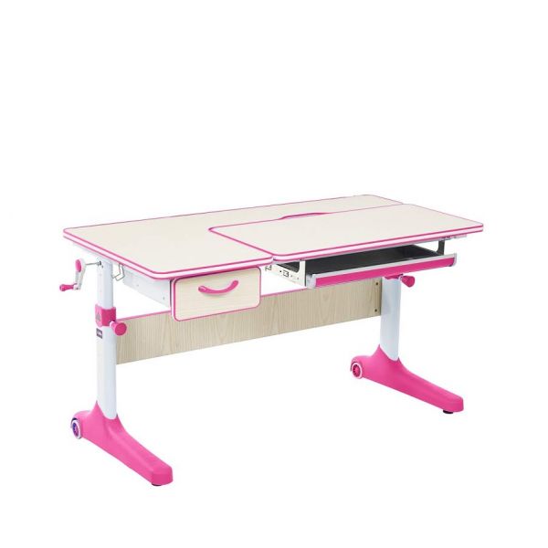 Парта Cubby для школьника растущая Imparare Pink