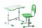 FunDesk растущая детская парта и стул Sole II Green