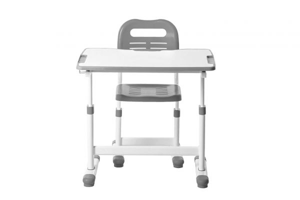 FunDesk растущая детская парта и стул Sole II Grey