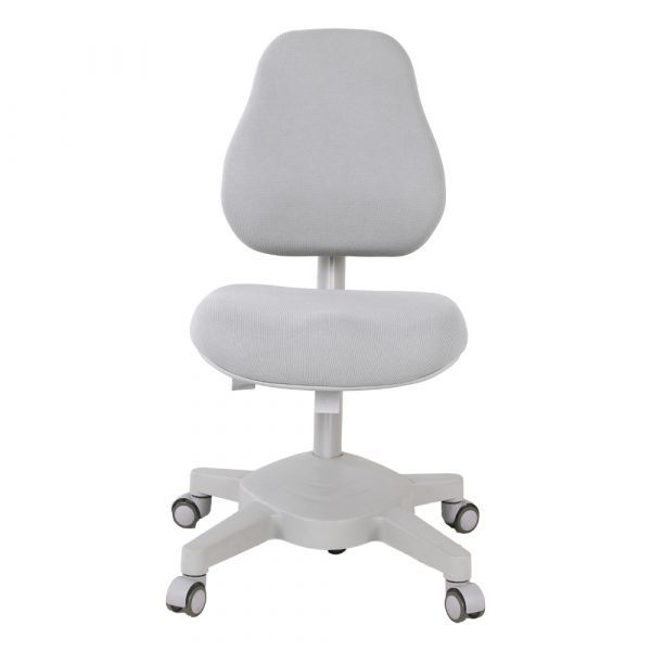 Cubby растущая парта Rimu Grey и учебное кресло Solidago Grey