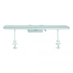 Широкая полка с подставкой для книг FunDesk SS16W Grey
