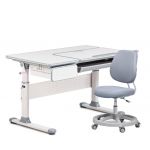 Комплект парта Cubby Toru Grey и кресло FunDesk Pratico Grey