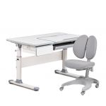 Комплект парта Cubby Toru Grey с креслом FunDesk Solerte Grey