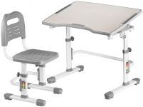 Растущая парта и стул FunDesk Vivo II Grey